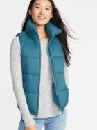Old Navy Womens Performance Fleece-lined Frost-free Vest For Women Tealing On You Size Xs