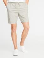 Built-in Flex Twill Jogger Shorts For Men - 9-inch Inseam