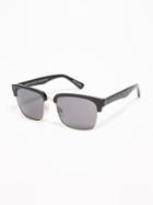 Old Navy Mens Browline Sunglasses For Men Black Size One Size