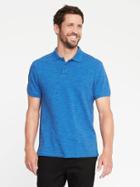 Old Navy Built In Flex Pro Polo For Men - Crystal Blue Persuasion