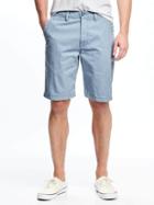 Old Navy Broken In Khaki Shorts For Men 10 - Frozen Mist