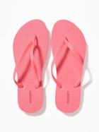 Old Navy Womens Classic Flip-flops For Women Hot Pink Size 6