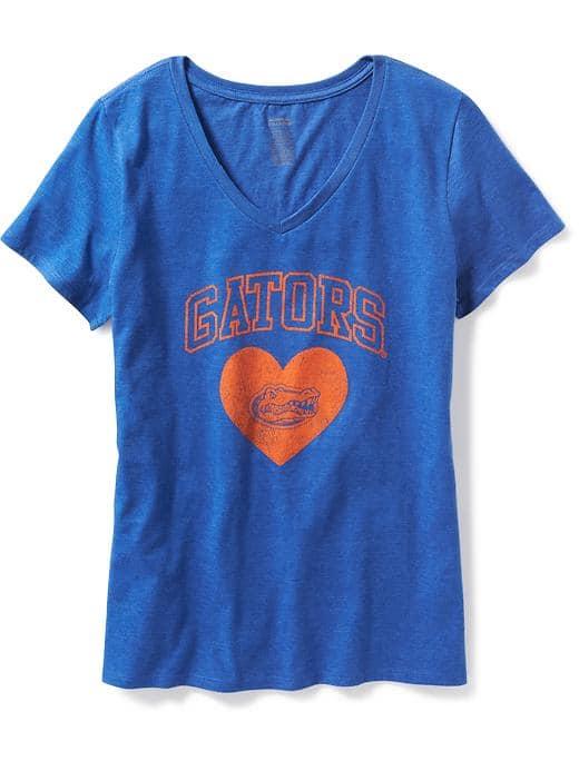 Old Navy Ncaa V Neck Tee For Women - Florida
