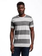 Old Navy Soft Washed Crew Neck Tee For Men - Grayscale