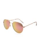 Old Navy Classic Aviator Style Sunglasses For Women - Sunset Pink