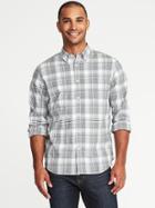 Old Navy Mens Regular-fit Built-in-flex Classic Shirt For Men Very Tealented Size S