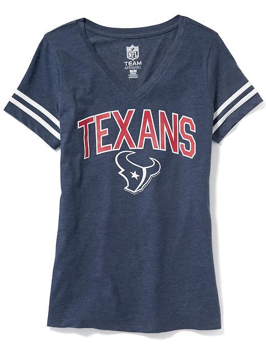 Old Navy Nfl V Neck Tee For Women - Texans