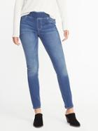 Old Navy Womens Secret-soft Pull-on Rockstar Jeggings For Women Buckhorn Size 8