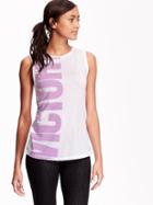 Old Navy Womens Go Dry Muscle Tees Size L - The Purple One