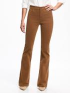 Old Navy High Rise Vintage Cord Flare Jeans For Women - California Grizzly
