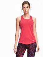 Old Navy Go Dry Racerback Tank For Women - Ruby Pink