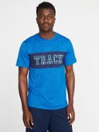 Old Navy Mens Go-dry Graphic Performance Tee For Men Blue Size Xl