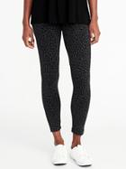 Old Navy Womens Printed Jersey Leggings For Women Gray Leopard Size Xs
