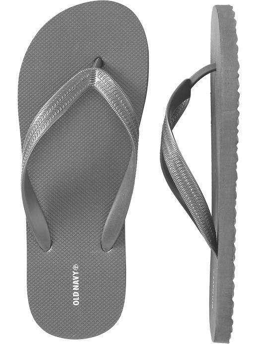 Old Navy Mens New Classic Flip Flops - Bridge Gray