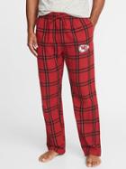 Old Navy Mens Nfl Team-graphic Flannel Sleep Pants For Men Kansas City Chiefs Size L