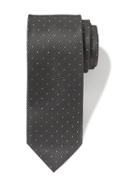 Old Navy Mens Printed Tie For Men Gray Dot Size One Size