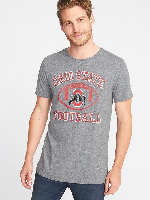 Old Navy Mens Ncaa Crew-neck Tee For Men Ohio State Size Xxl