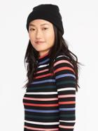 Old Navy Sweater Knit Beanie For Women - Black