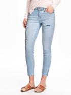 Old Navy Mid Rise Rockstar Patchwork Jeans For Women - Sanora