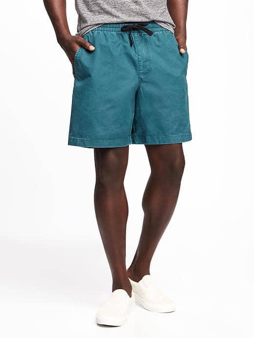 Old Navy Drawstring Twill Shorts For Men 7 - Rains Of Castamere