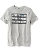 Old Navy Short Sleeve Graphic Tee - On Med Grey Heather