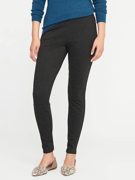 Old Navy Stevie Ponte Knit Leggings For Women - Heather Gray