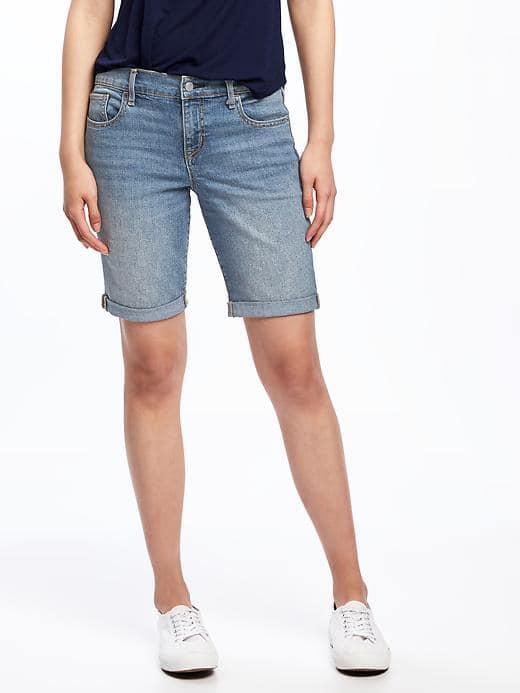 Old Navy Skinny Denim Bermudas For Women 9 9 - Aberlady