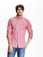 Old Navy Slim Fit Classic Shirts Size Xxl Big - Red Dot