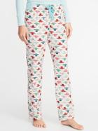 Old Navy Womens Patterned Flannel Sleep Pants For Women Christmas Sweaters Size Xs