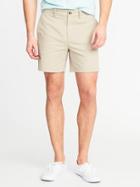 Old Navy Mens Slim Ultimate Built-in Flex Shorts For Men (6) A Stone';s Throw Size 44w
