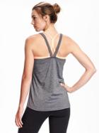 Old Navy Go Dry 2 In 1 Tank For Women - Melon Shock Neon Poly