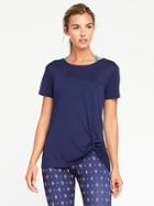 Old Navy Go Dry Ultra Light Knot Hem Tee For Women - Night Cruise