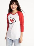 Old Navy Womens Nfl Team Raglan Tee For Women Chiefs Size Xl