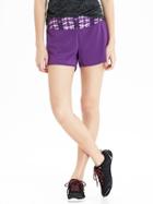 Old Navy Womens Active Jersey Waist Running Shorts 3&quot; - The Purple One