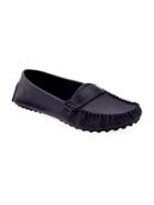 Old Navy Faux Leather Driving Loafers For Women - Big Navy