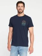 Old Navy Soft Washed Graphic Tee For Men - Down By The Lake