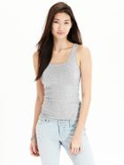 Old Navy Womens Perfect Pop Color Tanks Size M Tall - Heather Pale Gray