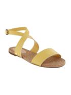 Old Navy Faux Leather Ankle Strap Sandals For Women - Anna Banana