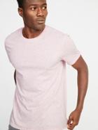Old Navy Mens Soft-washed Textured Crew-neck Tee For Men Pink Multi Dot Size S