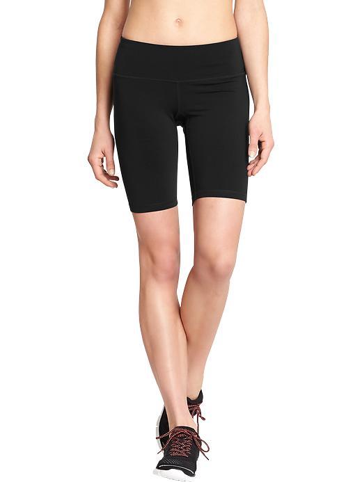 Old Navy Womens Active Compression Shorts 7&quot; - Blackjack