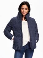 Old Navy Frost Free Quilted Jacket For Women - In The Navy