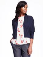 Old Navy Cropped Dolman Sleeve Cardi For Women - Over The Moon