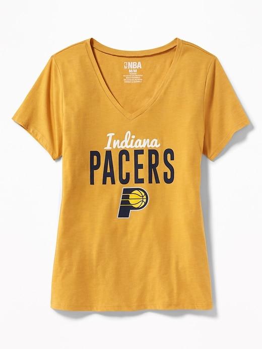 Old Navy Womens Nba Team V-neck Tee For Women Pacers Size Xl