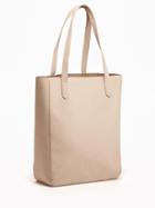 Old Navy Classic Tall Tote For Women - Cement