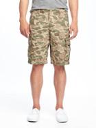 Old Navy Canvas Cargo Shorts For Men 10 1/2 - Desert Camouflage