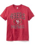 Old Navy Mens Nfl Graphic Team Tee For Men 49ers Size L