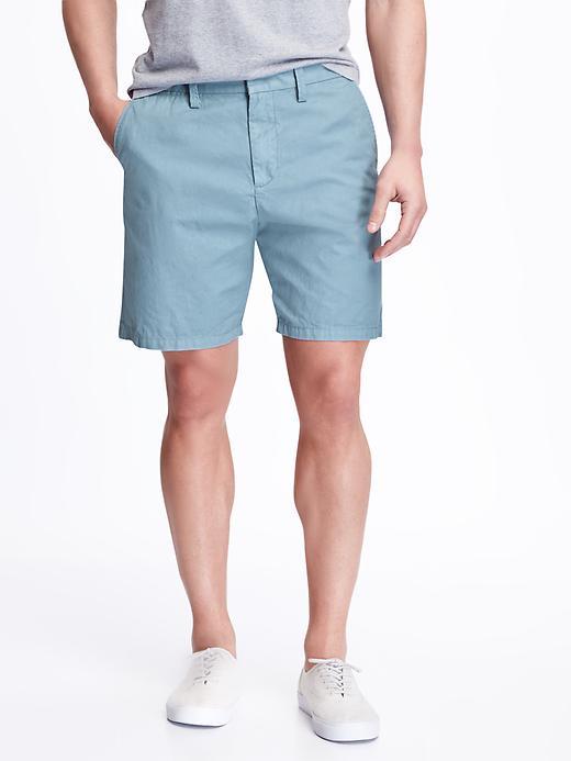 Old Navy Soft Washed Twill Shorts For Men - Mist Connection