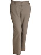 Old Navy Womens Plus Essential Double Weave Trousers - Truffle Brown