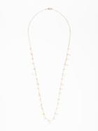 Old Navy Multi Bead Chain Necklace For Women - First Blush