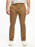 Old Navy Athletic Built In Flex Ultimate Khakis For Men - Bandolier Brown